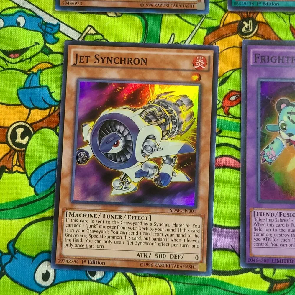 Yu-Gi-Oh Lot Trading cards not in the best shape.